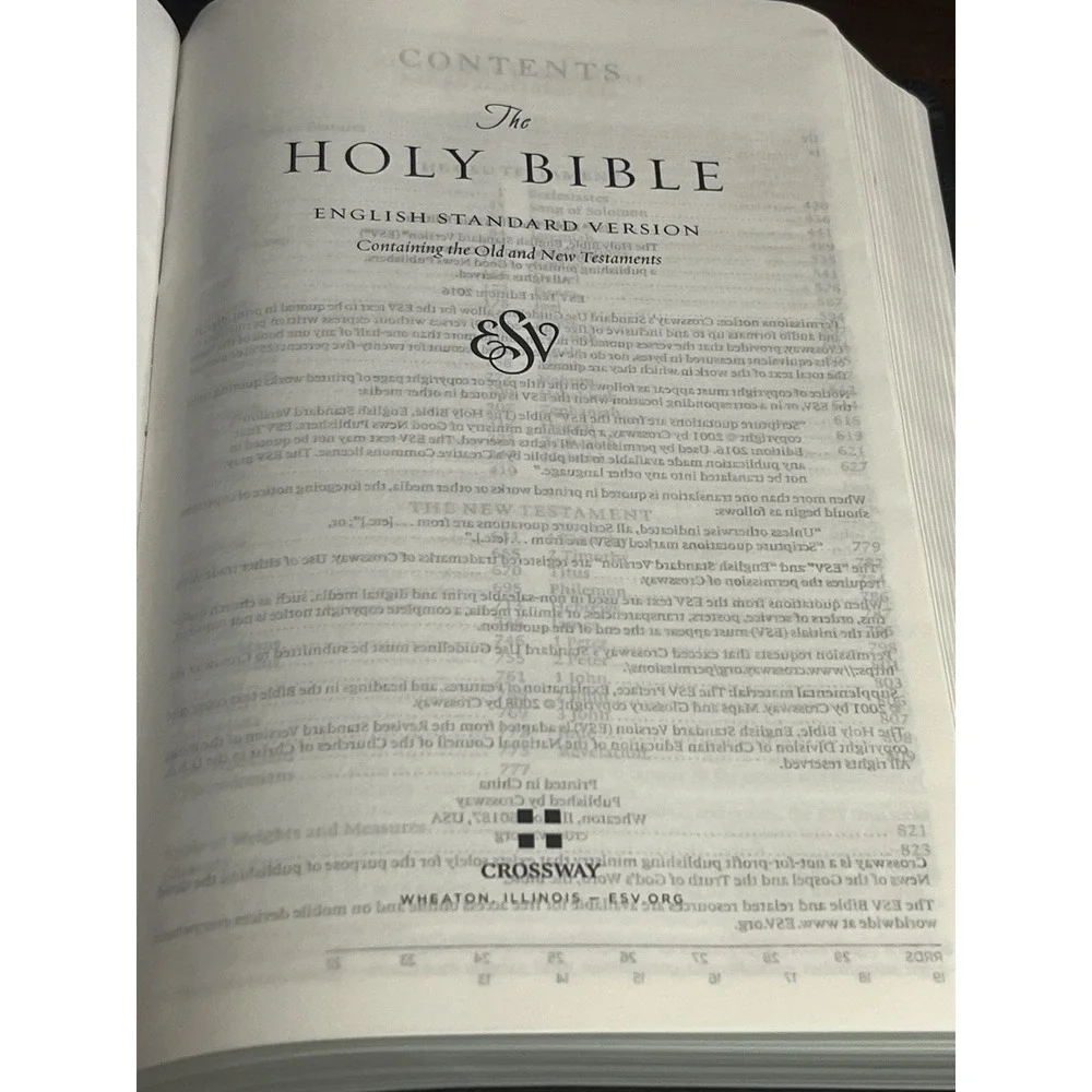 ESV Value Thinline Bible TruTone Black Imitation Leather, by Crossway